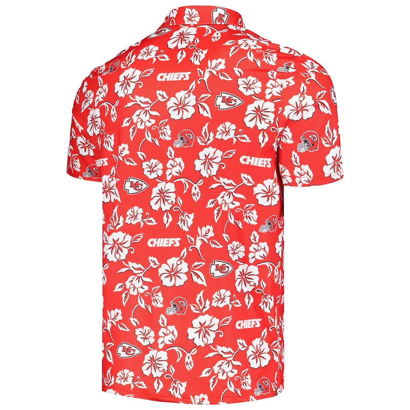 Polo Performance Pua des Chiefs de Kansas City Reyn Spooner rouge pour homme