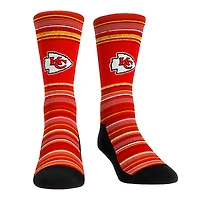 Pack combiné de chaussettes et caleçons boxeurs Rock Em Socks pour hommes Kansas City Chiefs