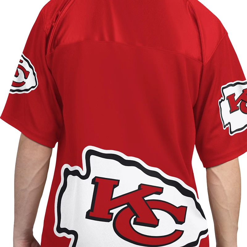 Men's Starter Red/White Kansas City Chiefs Short Sleeve & Long T-Shirt Combo Pack