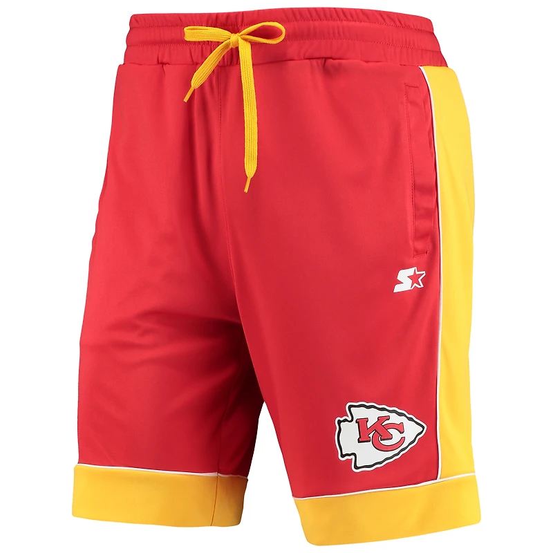 Short Starter rouge Kansas City Chiefs pour homme, favori des fans