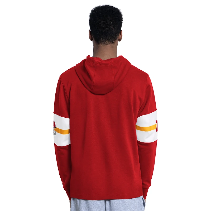 Sweat à capuche Starter rouge Kansas City Chiefs Fullback pour homme