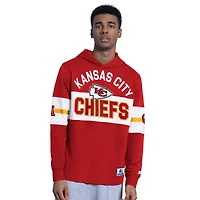 Sweat à capuche Starter rouge Kansas City Chiefs Fullback pour homme