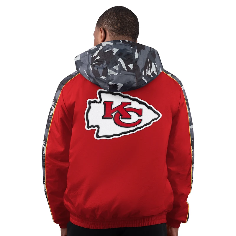 Veste zippée rouge pour homme Starter Kansas City Chiefs Thursday Night Gridiron