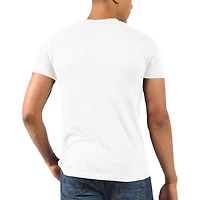 T-shirt blanc Starter pour hommes des Chiefs de Kansas City, le plus grand hayon au monde aux heures grande écoute