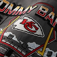 Men's Tommy Bahama  Gray Kansas City Chiefs Endzone Paradise COOLMAX Button-Up Shirt