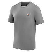 Men's Tommy Bahama Gray Kansas City Chiefs Thirst & Gull T-Shirt