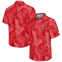 Men's Tommy Bahama Red Kansas City Chiefs Sport Vine Line Button-Down Shirt