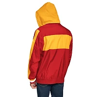 Veste à capuche légère demi-zip Gael rouge Kansas City Chiefs de Tommy Hilfiger pour homme