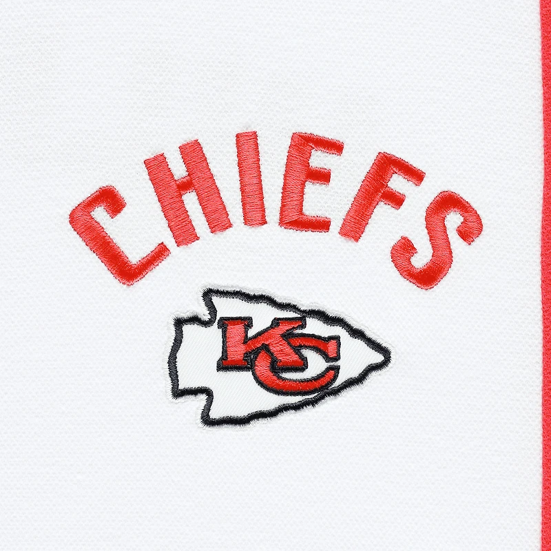 Men's Tommy Hilfiger White/Red Kansas City Chiefs Nolan Full-Zip Track Jacket