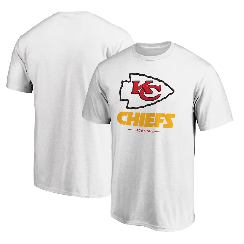 Men's Black Kansas City Chiefs Team Lockup T-Shirt