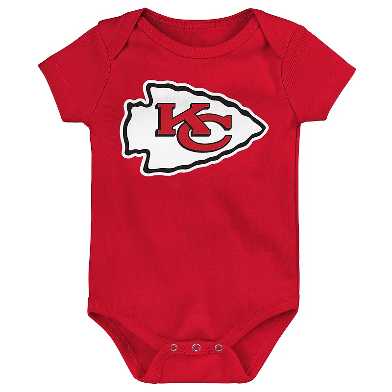 Ensemble 3 pièces pour nouveau-né Outerstuff Kansas City Chiefs Little Tike