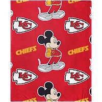 Northwest x Disney Kansas City Chiefs Mickey Hugger Pillow & Silk Touch Throw Set