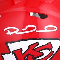 Patrick Mahomes & Travis Kelce Kansas City Chiefs Autographed Super Bowl LVIII Champions Riddell Speed Authentic Helmet 