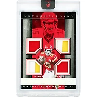 V106832 CHIEF Patrick Mahomes II Kansas City Chiefs 2025 Panini Authentically Mahomes Capstones Quad 3 Color Relics #CAP-5 #21/25 Carte 15 Patrick Mahomes UNS PAA TRADING CARDS 46090 COLTRC CG01FB0935 #7