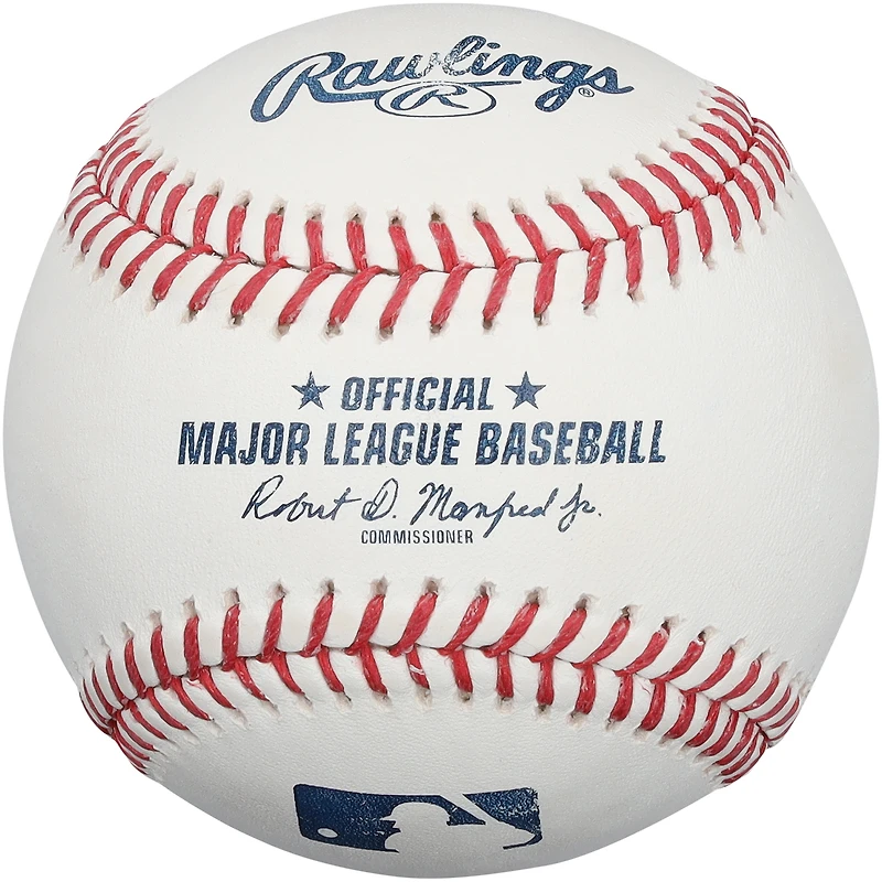 Balle de baseball autographiée par Patrick Mahomes des Kansas City Chiefs avec inscription « 1120e choix de la draft 2014 »
