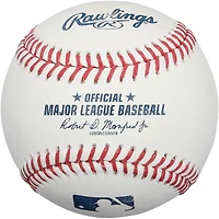 Balle de baseball autographiée par Patrick Mahomes des Kansas City Chiefs avec inscription « 1120e choix de la draft 2014 »