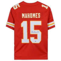 Patrick Mahomes Kansas City Chiefs Autographed Nike Red Limited Jersey
