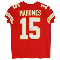 Patrick Mahomes Kansas City Chiefs Autographed Red Nike Elite Jersey
