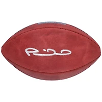 Ballon de football Duke dédicacé par Patrick Mahomes des Kansas City Chiefs pour le Super Bowl LVII
