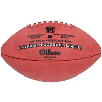 Ballon de football Duke autographié par Patrick Mahomes des Kansas City Chiefs pour le Super Bowl LVIII