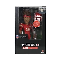 Figurine en vinyle 6" de Patrick Mahomes Kansas City Chiefs série 1 GameChanger - Recherchez des variantes de couleurs unies rares