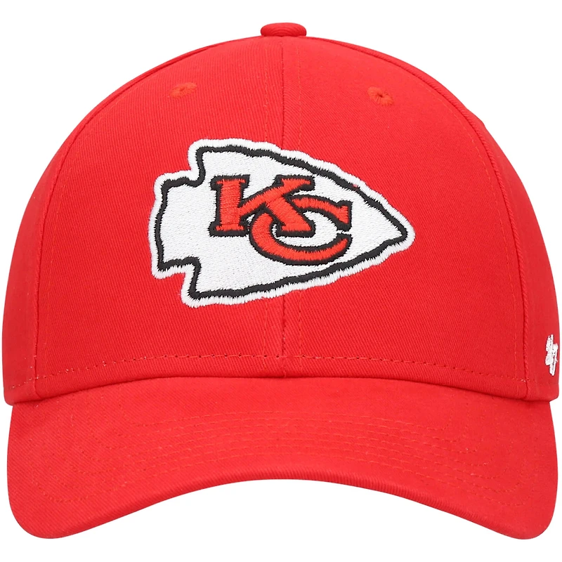 Casquette ajustable MVP de l'équipe de base des Chiefs de Kansas City préscolaire '47 rouge