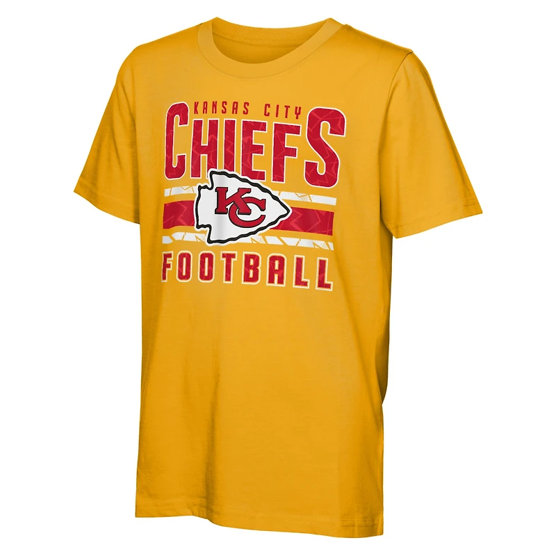 Ensemble combiné de t-shirts the Mix des Chiefs Kansas City préscolaires
