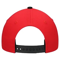 Casquette ajustable New Era rouge/noir Kansas City Chiefs Arch COOLERA 9FORTY A-Frame M-Crown pour enfant d'âge préscolaire