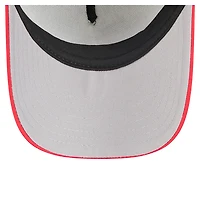 Casquette ajustable New Era blanche Kansas City Chiefs Streak A-Frame 9FORTY Trucker pour enfant d'âge préscolaire