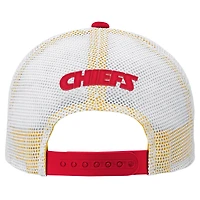 Casquette réglable rouge préscolaire Kansas City Chiefs Core Lockup Trucker