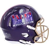 Casque authentique Riddell Speed ​​autographié par Rashee Rice des Kansas City Chiefs pour le Super Bowl LVIII