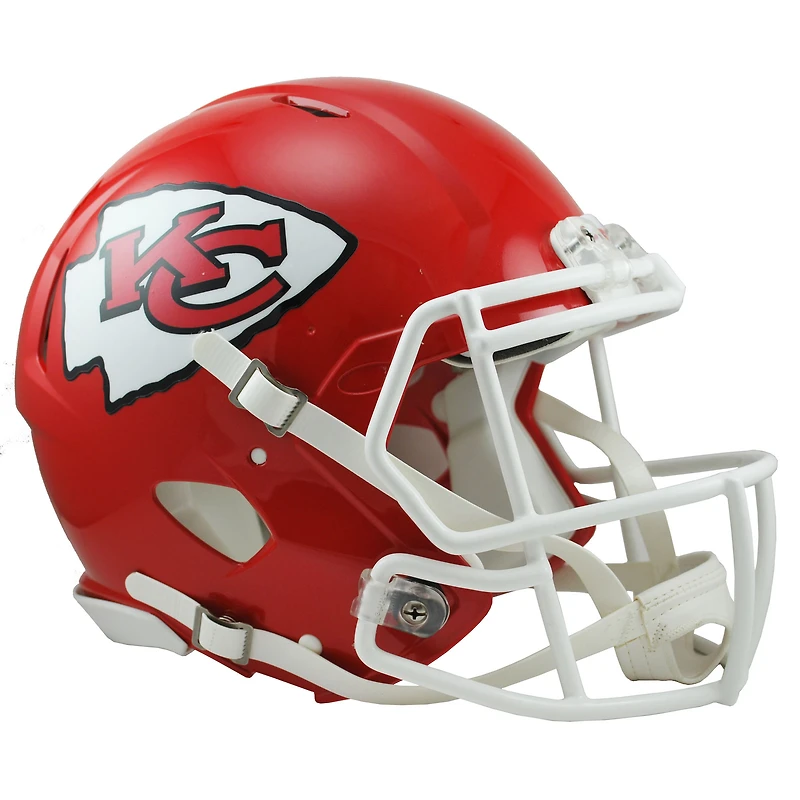 Riddell Kansas City Chiefs Revolution Speed ​​Casque de football authentique pleine grandeur