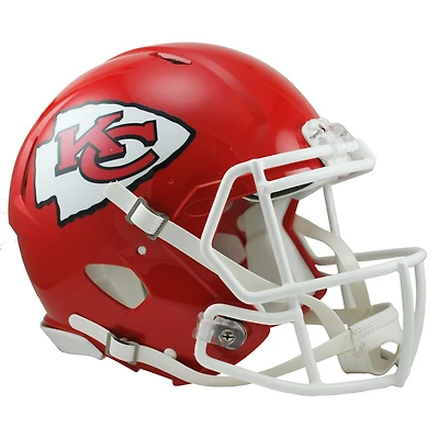 Riddell Kansas City Chiefs Revolution Speed ​​Casque de football authentique pleine grandeur