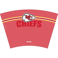 Gobelet classique Tervis Kansas City Chiefs de 24 oz avec couvercle à paille Go the Distance