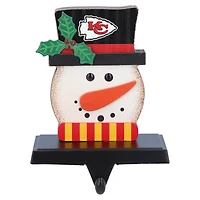 The Memory Company Kansas City Chiefs Porte-chaussettes bonhomme de neige