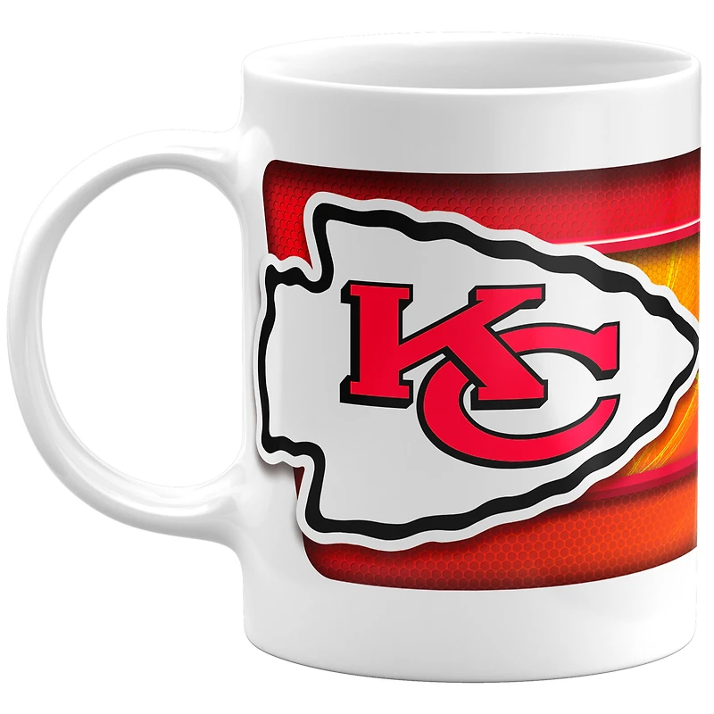 The Sports Vault Kansas City Chiefs - 11oz. Sublimated Mug
