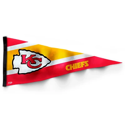 The Sports Vault Kansas City Chiefs - 12'' x 30'' Collector's Pennant