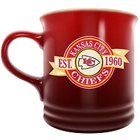 Le Sports Vault Kansas City Chiefs 14 oz. Tasse en grès