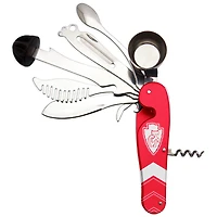 The Sports Vault Kansas City Chiefs - Outil multifonction pour barman 8 pièces