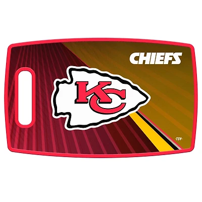 The Sports Vault Kansas City Chiefs - 9'' x 14'' Cutting Board