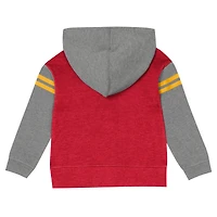 Toddler Kansas City Chiefs Club House Long Sleeve Hoodie Top and Leggings Two-Piece Set
