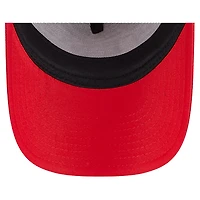 Casquette ajustable New Era rouge Kansas City Chiefs 9FORTY A-Frame Trucker pour tout-petit