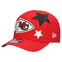 Toddler New Era  Red Kansas City Chiefs  Stardom 9FORTY A-Frame Adjustable Hat