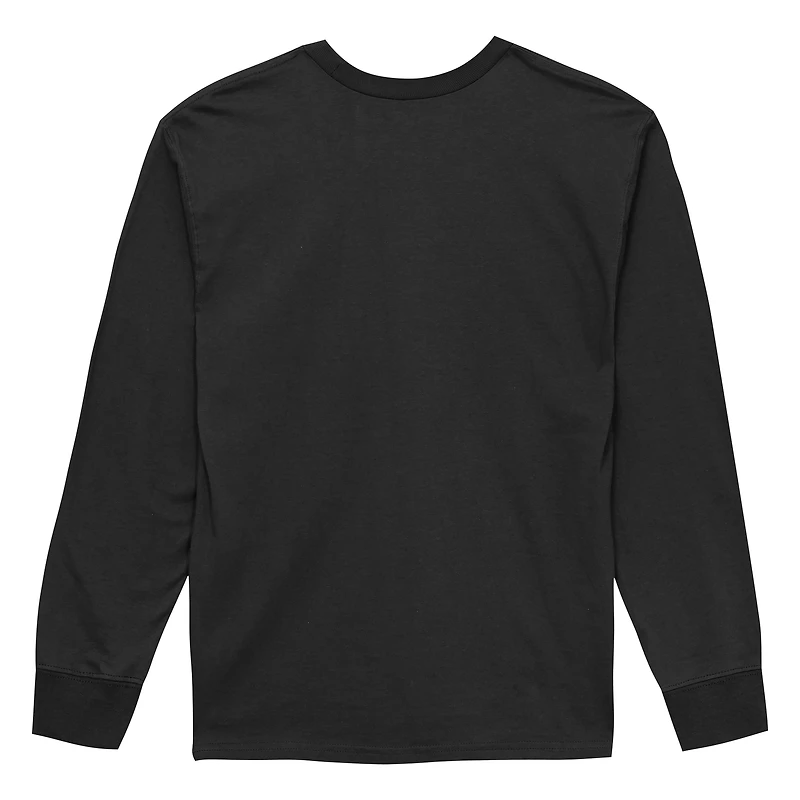 T-shirt à manches longues Nike Essential Kansas City Chiefs noir pour tout-petit