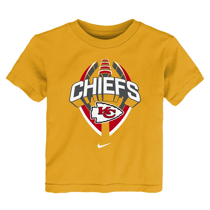 Toddler Nike Gold Kansas City Chiefs Icon Legend T-Shirt