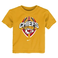 Toddler Nike Gold Kansas City Chiefs Icon Legend T-Shirt