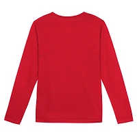 T-shirt Nike rouge à manches longues pour enfant Kansas City Chiefs Primetime Legend Icon Performance