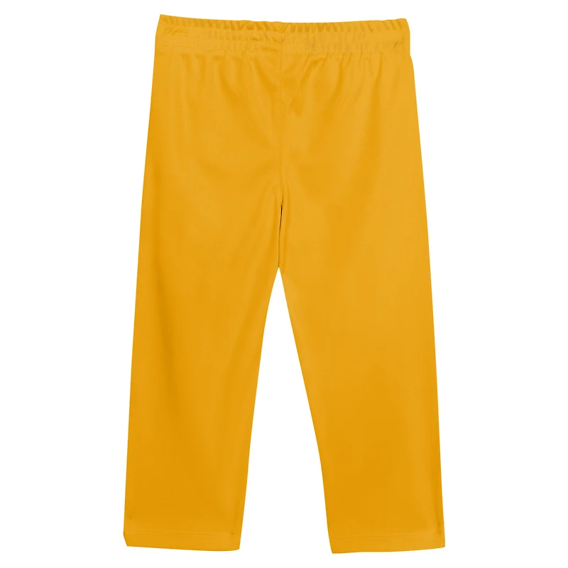 Ensemble t-shirt et pantalon à col en V rouge/or des Chiefs de Kansas City Red Zone pour tout-petits Outerstuff