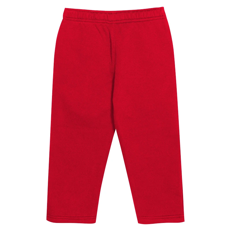 Toddler Outerstuff Red Kansas City Chiefs Lineman Fleece Hoodie & Pants Set