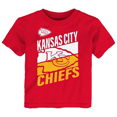 Toddler Outerstuff Red Kansas City Chiefs Teamwork T-Shirt